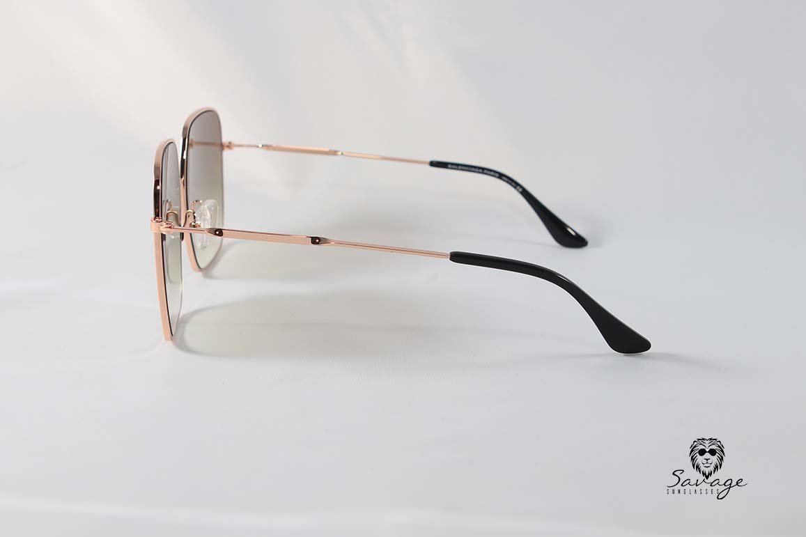 BA 0127-S Black Frame Gold - savagesunglassescol