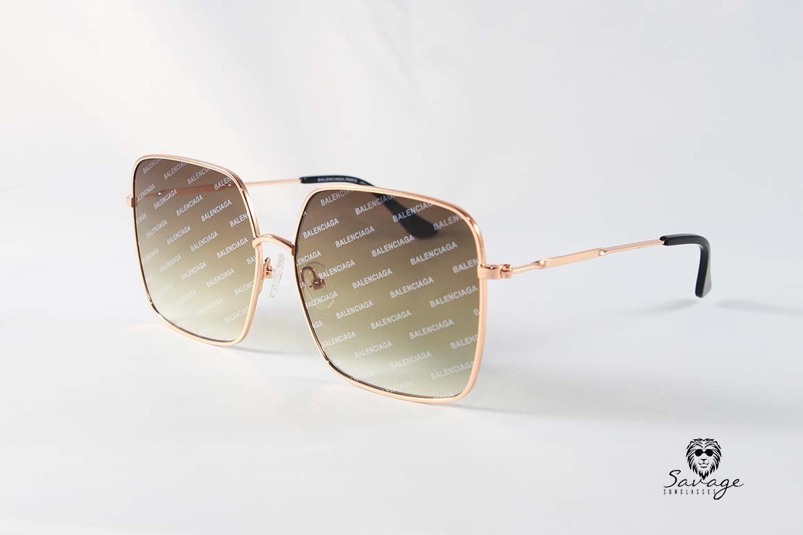 BA 0127-S Black Frame Gold - savagesunglassescol