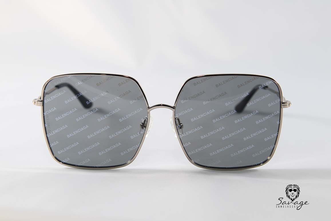 BA 0127-S Black Frame Silver - savagesunglassescol