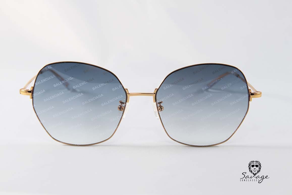 BA BB0014-S Black Gradient Frame Gold - savagesunglassescol