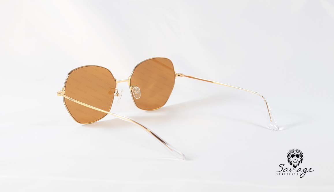 BA BB0014-S Brown Frame Gold - savagesunglassescol