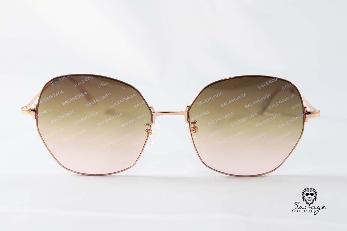 BA BB0014-S Brown Frame Rose - savagesunglassescol