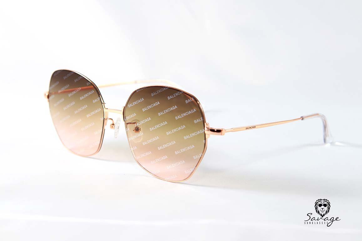 BA BB0014-S Brown Frame Rose - savagesunglassescol