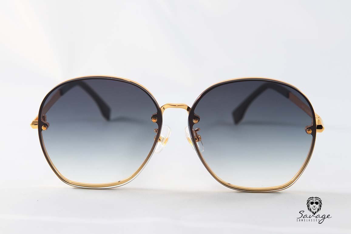 Fabulous 0384- Black Gradient - savagesunglassescol
