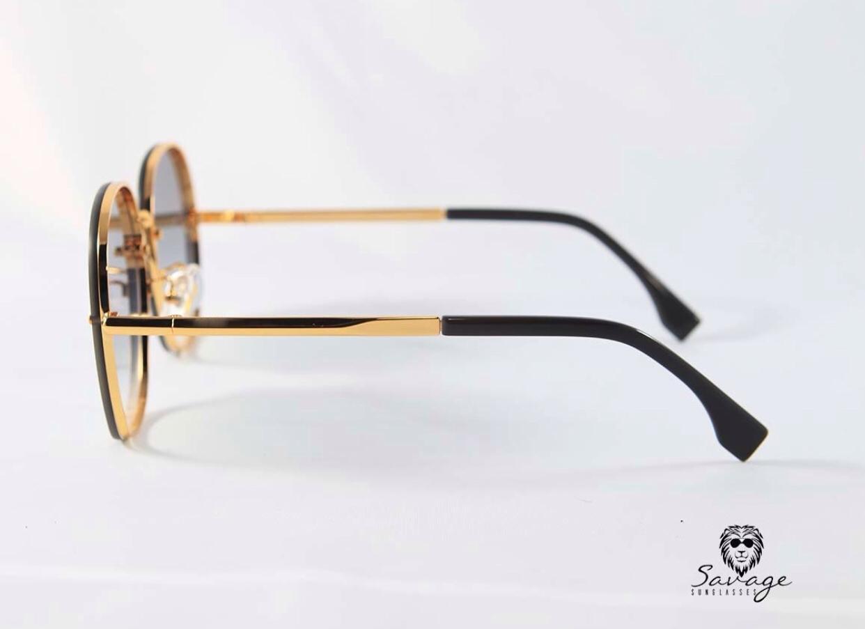Fabulous 0384- Black Gradient - savagesunglassescol