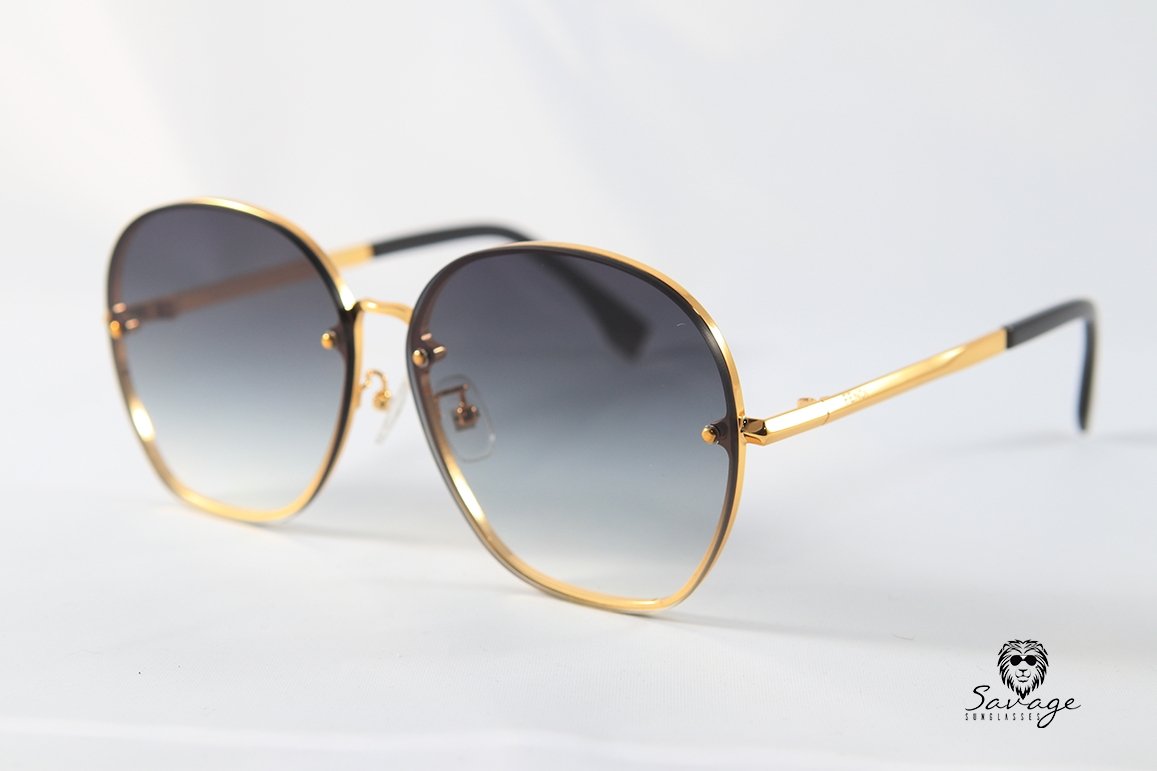 Fabulous 0384- Black Gradient - savagesunglassescol