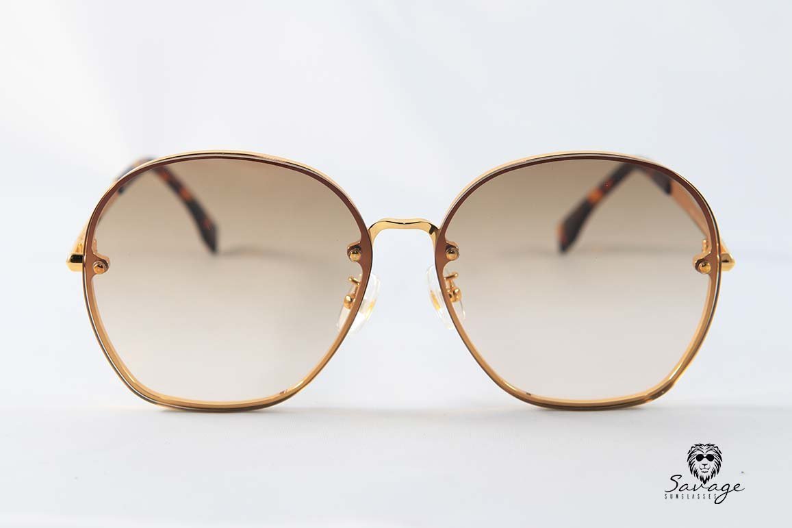 Fabulous 0384- Brown Gradient - savagesunglassescol
