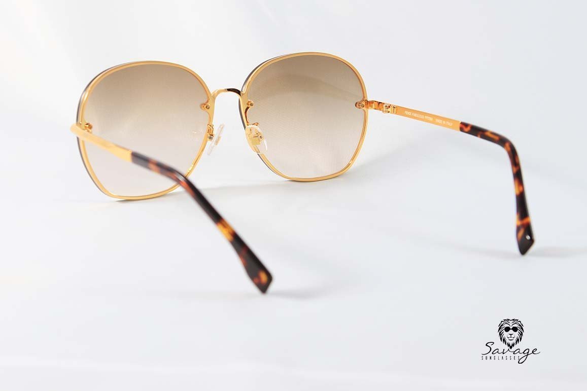 Fabulous 0384- Brown Gradient - savagesunglassescol