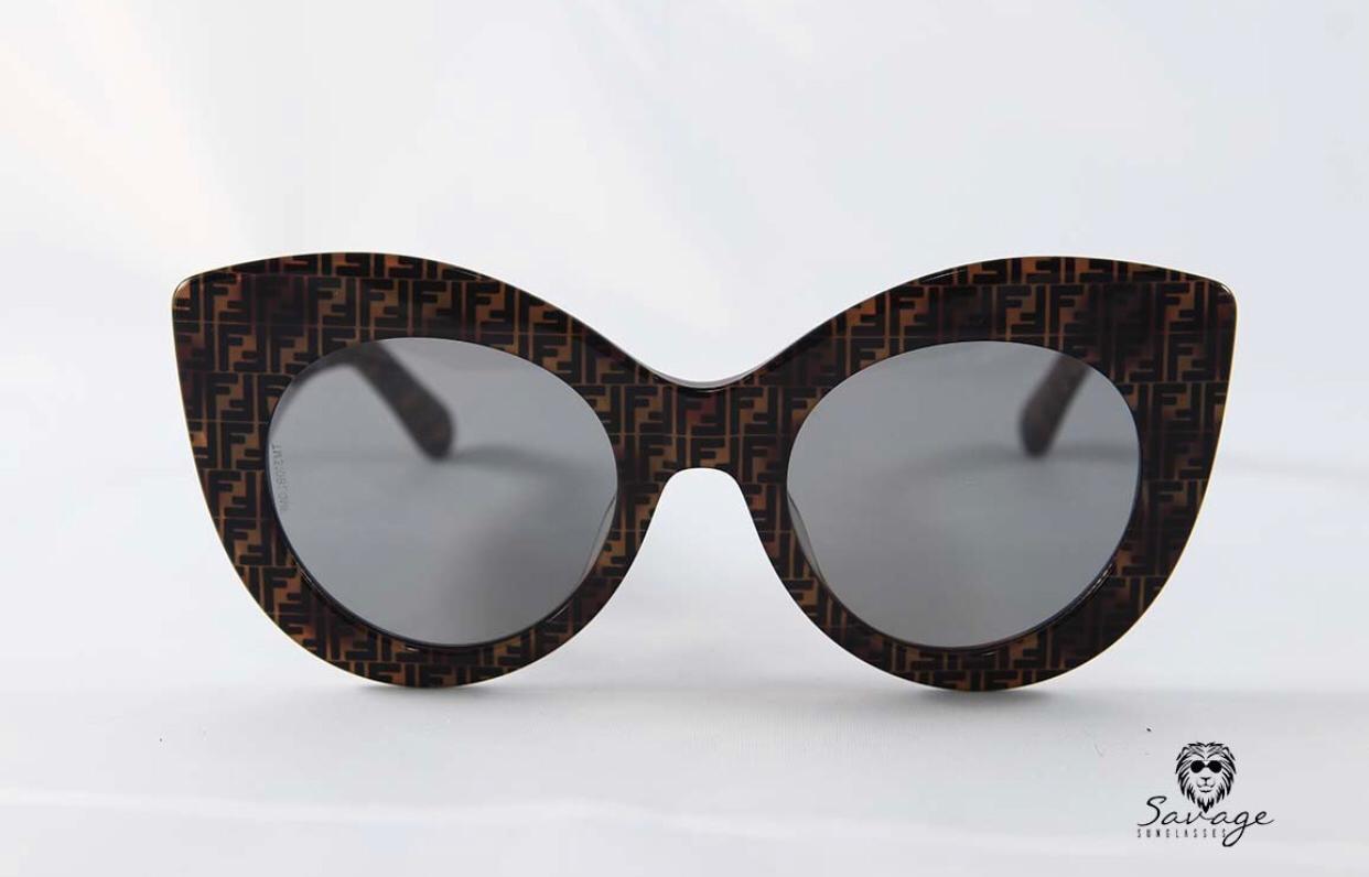 FND 00306- Eye Cat Brown - savagesunglassescol