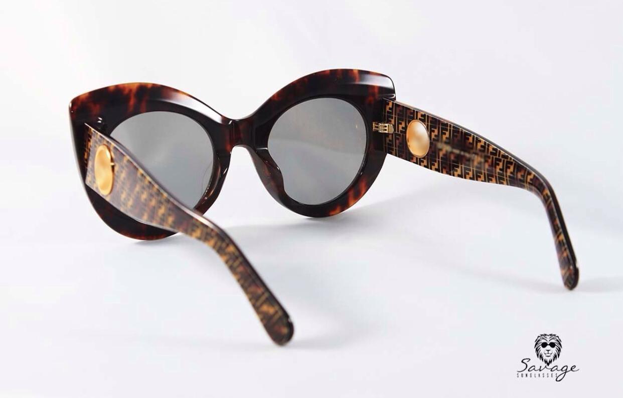 FND 00306- Eye Cat Brown - savagesunglassescol