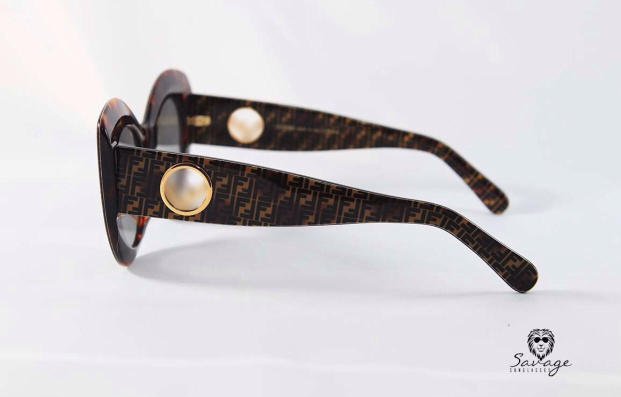 FND 00306- Eye Cat Brown - savagesunglassescol