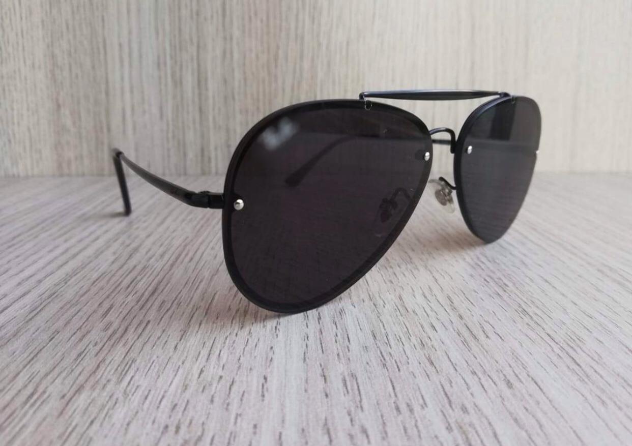 RYBN 35-84 Blaze Aviator Black - Marco Negro - savagesunglassescol