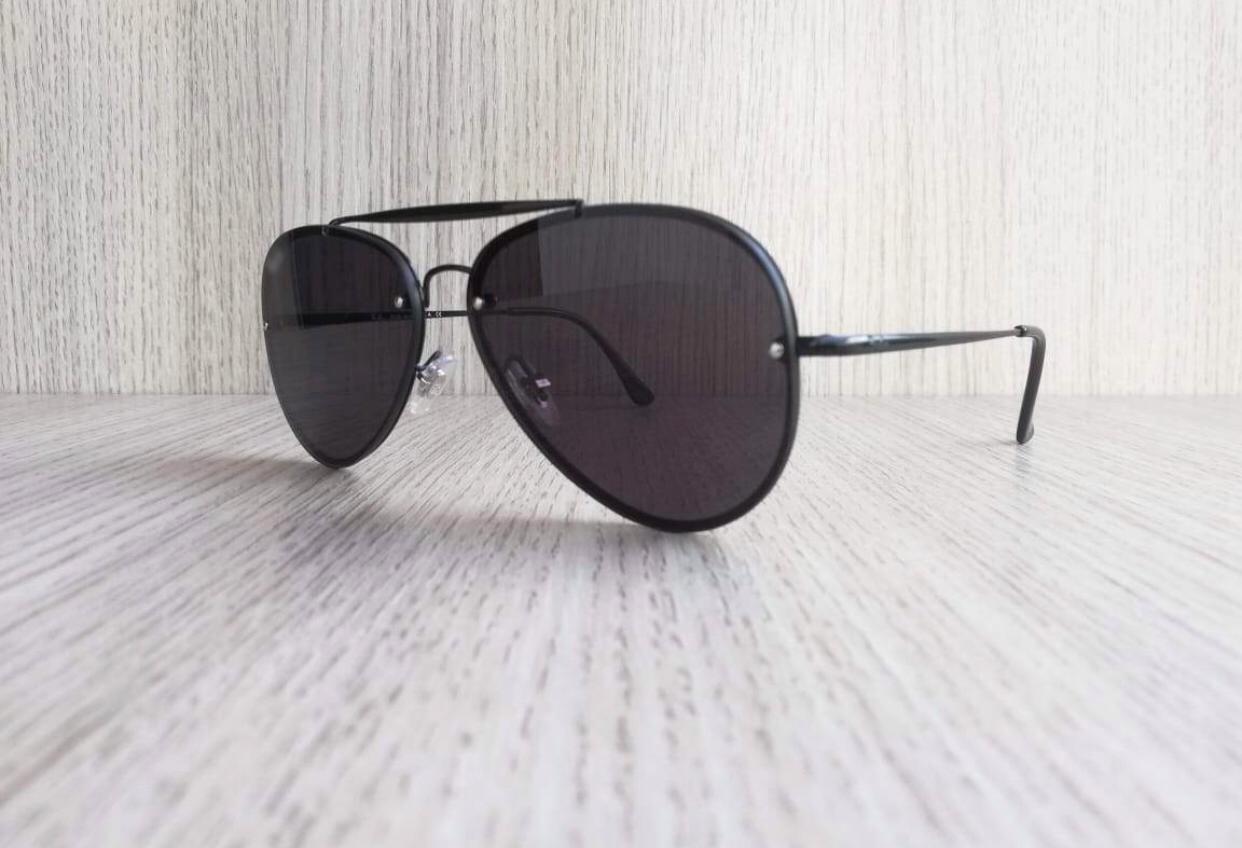 RYBN 35-84 Blaze Aviator Black - Marco Negro - savagesunglassescol