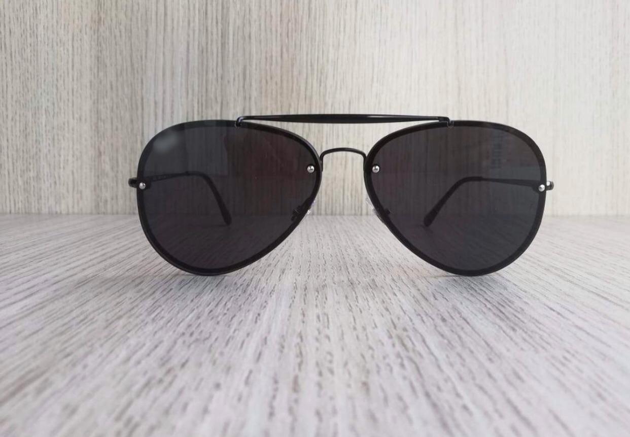 RYBN 35-84 Blaze Aviator Black - Marco Negro - savagesunglassescol